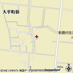 栃木県栃木市大平町新667周辺の地図