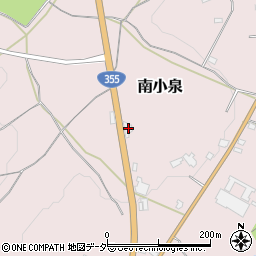茨城県笠間市南小泉1668周辺の地図