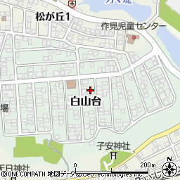 石川県加賀市白山台9-206周辺の地図
