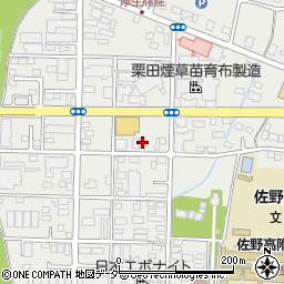 栃木県佐野市堀米町1642周辺の地図