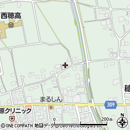長野県安曇野市穂高柏原2768周辺の地図