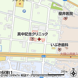 大井田薬局高崎東店周辺の地図