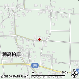 長野県安曇野市穂高柏原1199周辺の地図