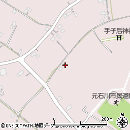 茨城県水戸市元石川町1661-2周辺の地図