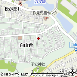 石川県加賀市白山台87-29周辺の地図