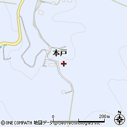 茨城県笠間市本戸5018周辺の地図