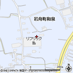 栃木県栃木市岩舟町和泉1229周辺の地図