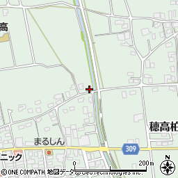 長野県安曇野市穂高柏原2767周辺の地図