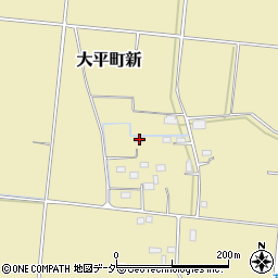 栃木県栃木市大平町新410-3周辺の地図