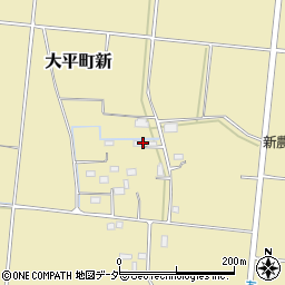 栃木県栃木市大平町新403周辺の地図