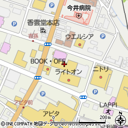 家電住まいる館ＹＡＭＡＤＡ足利店周辺の地図