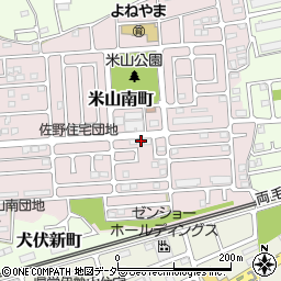 栃木県佐野市米山南町29-29周辺の地図