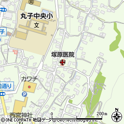 塚原医院周辺の地図