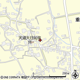 長野県安曇野市豊科南穂高重柳5193-7周辺の地図