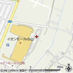 栃木県小山市中久喜1467周辺の地図