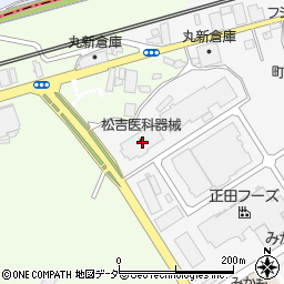 栃木県佐野市町谷町2942周辺の地図