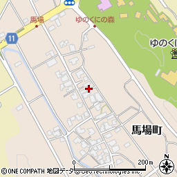 石川県小松市馬場町ロ周辺の地図