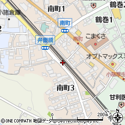 長野県小諸市南町周辺の地図