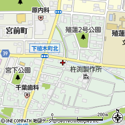 水戸屋伊勢崎店周辺の地図