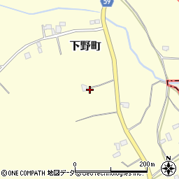 茨城県水戸市下野町667-1周辺の地図