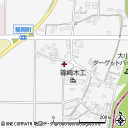 栃木県足利市稲岡町17周辺の地図