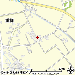 長野県安曇野市豊科南穂高重柳5421周辺の地図