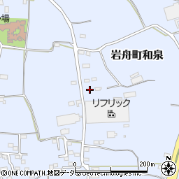 栃木県栃木市岩舟町和泉1218周辺の地図