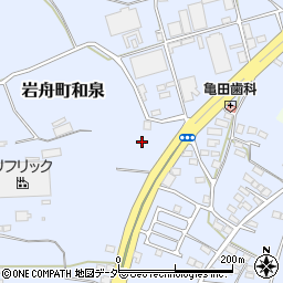 栃木県栃木市岩舟町和泉1299周辺の地図