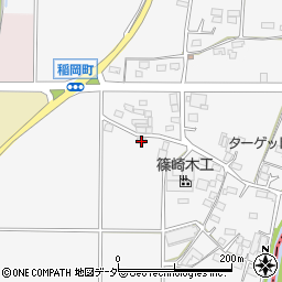 栃木県足利市稲岡町13周辺の地図