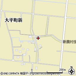 栃木県栃木市大平町新669周辺の地図
