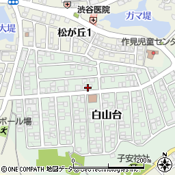 石川県加賀市白山台8-40周辺の地図