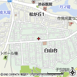 石川県加賀市白山台8-38周辺の地図