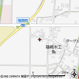 栃木県足利市稲岡町11周辺の地図