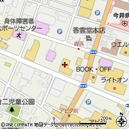 トヨタカローラ栃木足利朝倉店周辺の地図