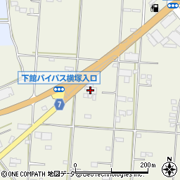 茨城ヨコハマタイヤ販売下館営業所周辺の地図