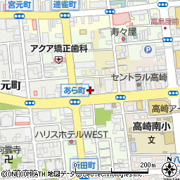 吉野石膏株式会社　高崎営業所周辺の地図