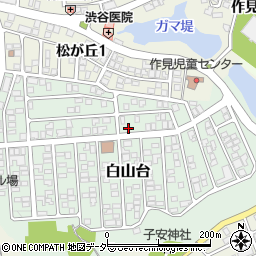 石川県加賀市白山台8-46周辺の地図
