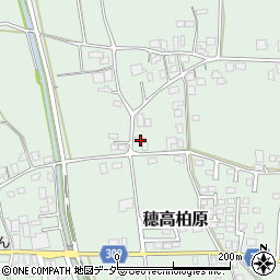 長野県安曇野市穂高柏原1259周辺の地図
