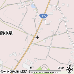 茨城県笠間市南小泉659周辺の地図