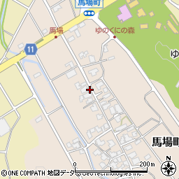石川県小松市馬場町ヲ136周辺の地図