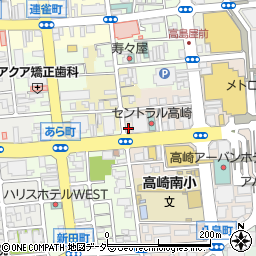 エレケア高崎営業所周辺の地図