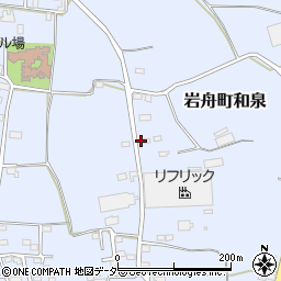 栃木県栃木市岩舟町和泉1224周辺の地図