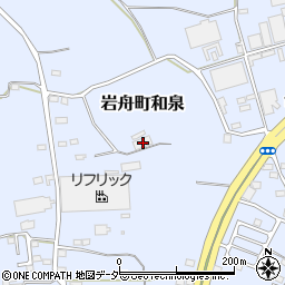 栃木県栃木市岩舟町和泉1261周辺の地図