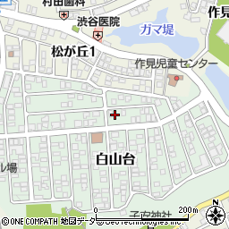 石川県加賀市白山台8-63周辺の地図