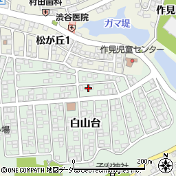 石川県加賀市白山台8-62周辺の地図