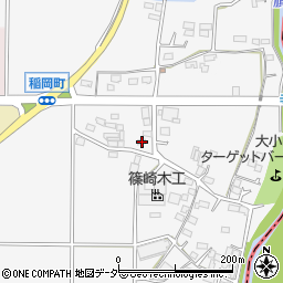 栃木県足利市稲岡町18周辺の地図
