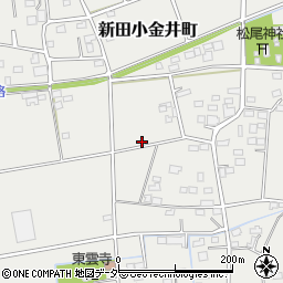 群馬県太田市新田小金井町1199周辺の地図