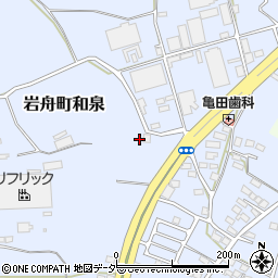 栃木県栃木市岩舟町和泉1295周辺の地図