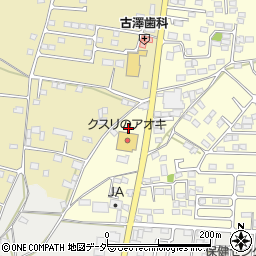 クスリのアオキ　大平店周辺の地図