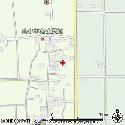 栃木県小山市南小林52周辺の地図